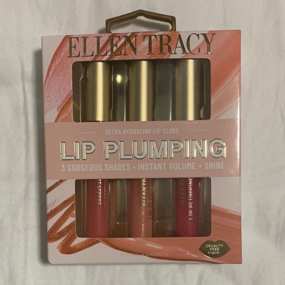 Ellen Tracy Ultra Hydrating Lip Plumper Gloss Set